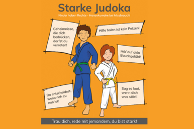 Plakat zur Praevention von sexueller Gewalt