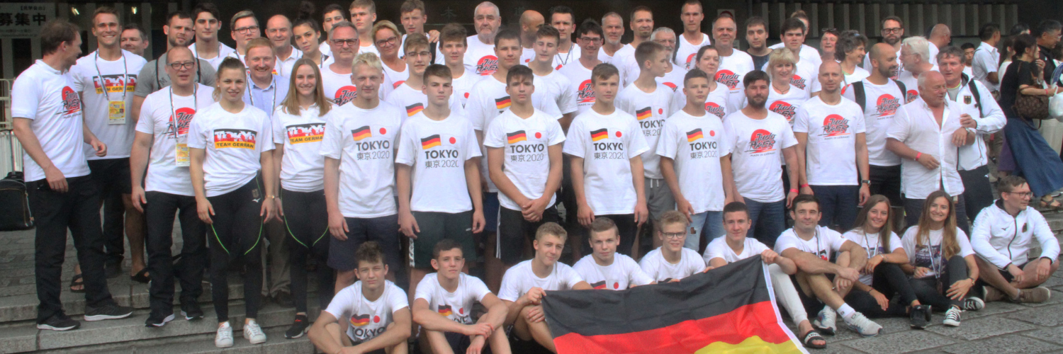 Gruppenfoto des deutschen Fan Clubs.