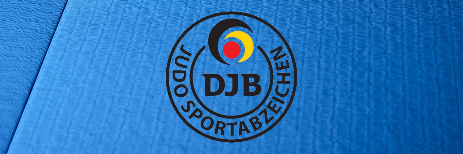 Eine Grafik mit dem Logo des Judo Sportabzeichen des DJB